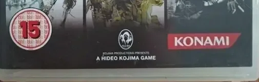 Metal Gear Solid HD Collection, the BBFC circle on its front
