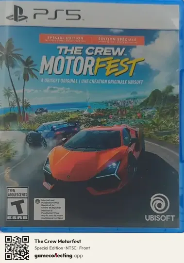 The Crew Motorfest PlayStation 5, NTSC box front