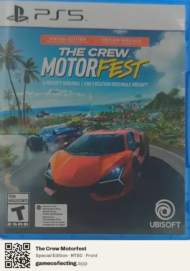 The Crew Motorfest PlayStation 5, NTSC box front