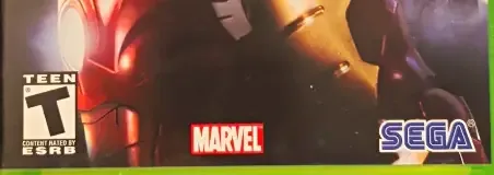 Iron Man, the ESRB box on its front