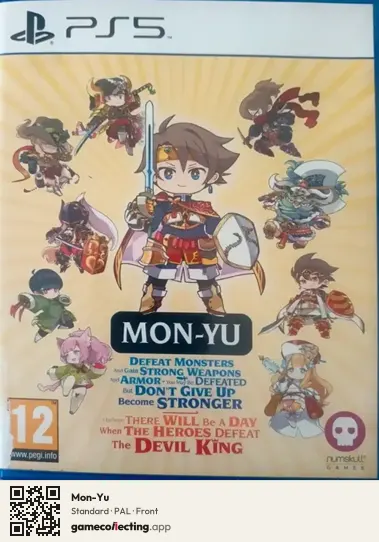 Mon-Yu PlayStation 5, PAL box front