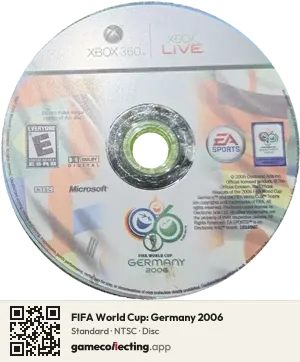 FIFA World Cup: Germany 2006 Xbox 360, NTSC disc