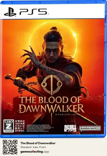 The Blood of Dawnwalker PlayStation 5, Asia box front