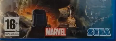 The Incredible Hulk, the PEGI square on its front