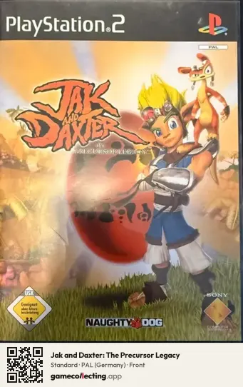 Jak and Daxter: The Precursor Legacy PlayStation 2, Germany box front