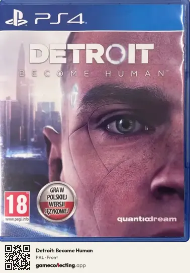 Detroit: Become Human PlayStation 4, PAL box front