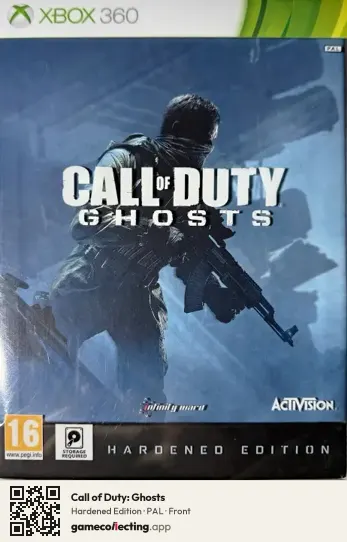 Call of Duty: Ghosts Xbox 360, PAL box front