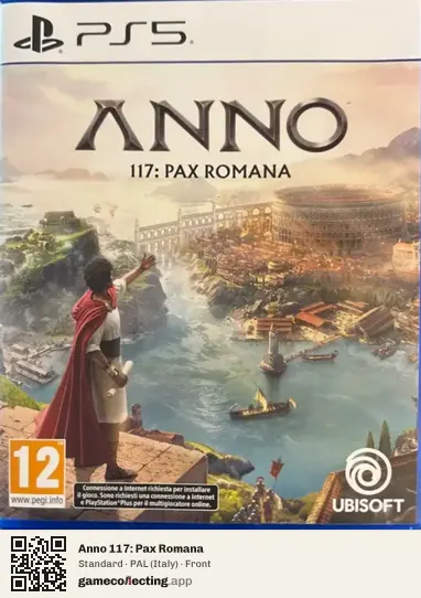 Anno 117: Pax Romana PlayStation 5, Italy box front