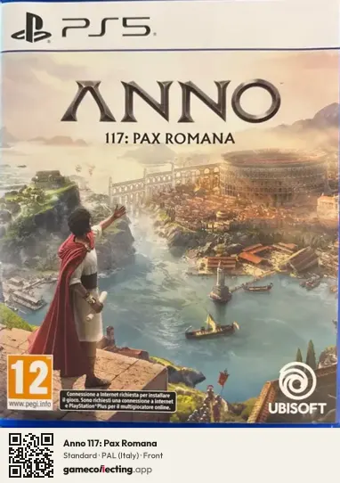 Anno 117: Pax Romana PlayStation 5, Italy box front