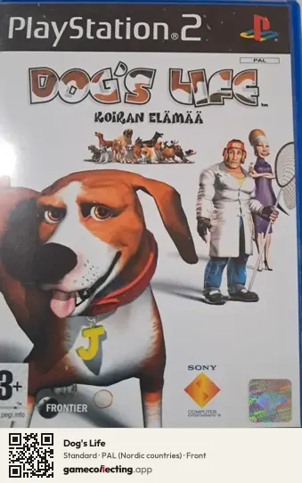 Dog's Life PlayStation 2, Nordic countries box front