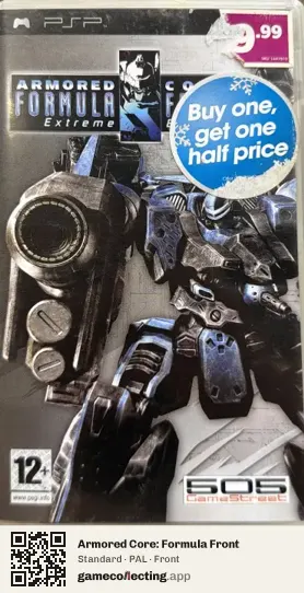 Armored Core: Formula Front PlayStation Portable, PAL box front