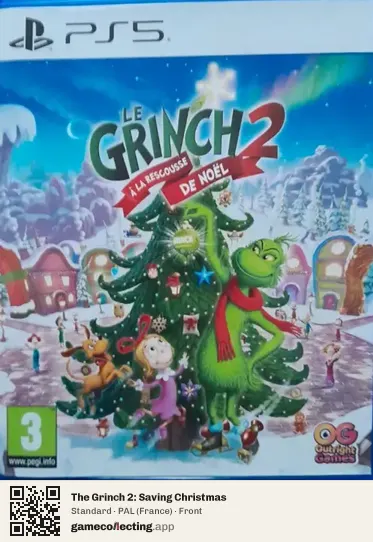 The Grinch 2: Saving Christmas PlayStation 5, France box front