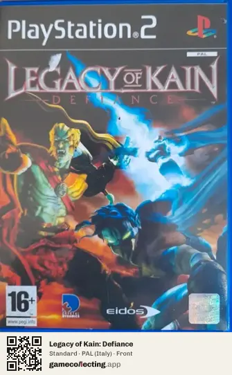 Legacy of Kain: Defiance PlayStation 2, Italy box front