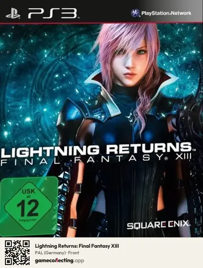 Lightning Returns: Final Fantasy XIII PlayStation 3, Germany box front