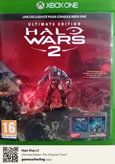Halo Wars 2 Xbox One, France box front