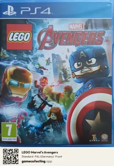 LEGO Marvel's Avengers PlayStation 4, Germany box front