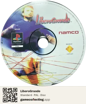 LiberoGrande PlayStation, PAL disc