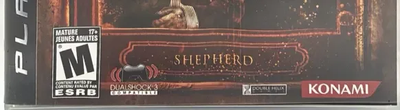 Silent Hill: Homecoming, the ESRB box on its front