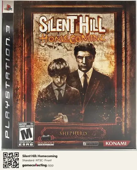 Silent Hill: Homecoming PlayStation 3, NTSC box front