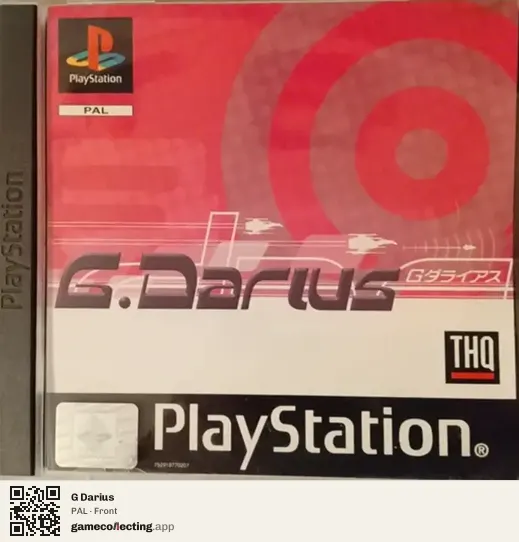G Darius PlayStation, PAL box front