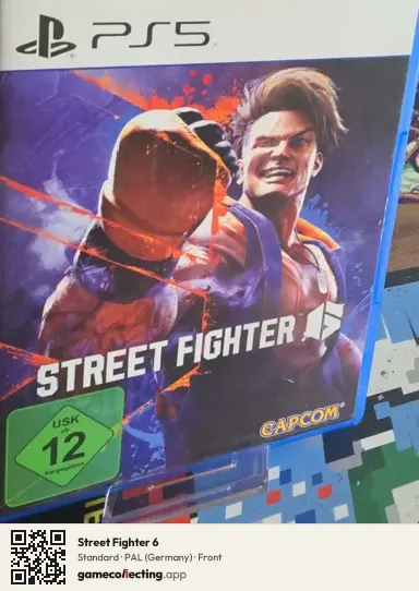 Street Fighter 6 PlayStation 5, Germany box front