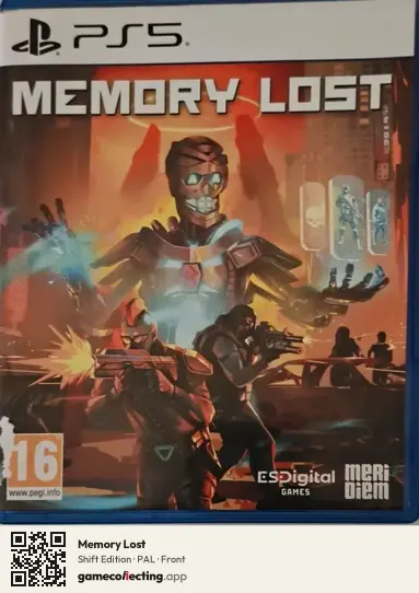 Memory Lost PlayStation 5, PAL box front
