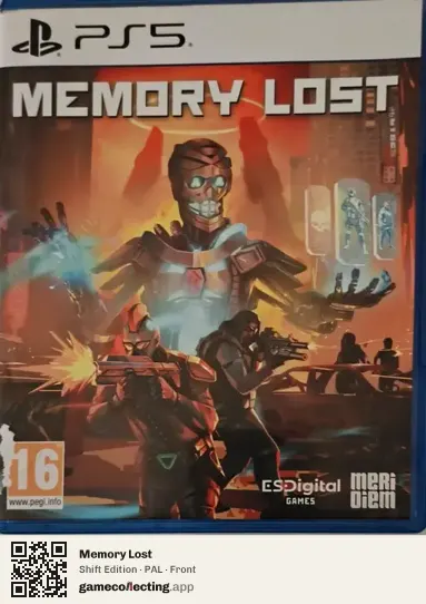 Memory Lost PlayStation 5, PAL box front