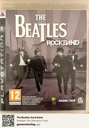 The Beatles: Rock Band PlayStation 3, Germany box front
