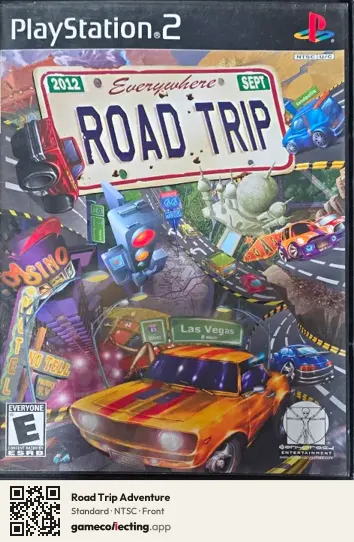 Road Trip Adventure PlayStation 2, NTSC box front