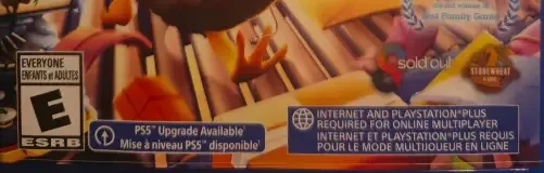 KeyWe, the ESRB box on its front