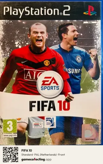 FIFA 10 PlayStation 2, Netherlands box front
