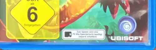 Rayman Legends, the USK square on its front