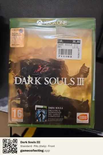 Dark Souls III Xbox One, Italy box front
