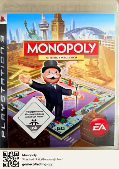 Monopoly PlayStation 3, Germany box front