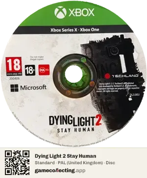 Dying Light 2 Stay Human Xbox Series X, PAL disc