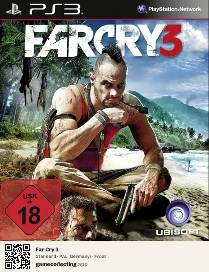 Far Cry 3 PlayStation 3, Germany box front