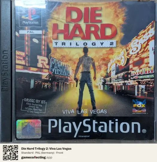 Die Hard Trilogy 2: Viva Las Vegas PlayStation, Germany box front