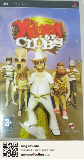 King of Clubs PlayStation Portable, Italy box front