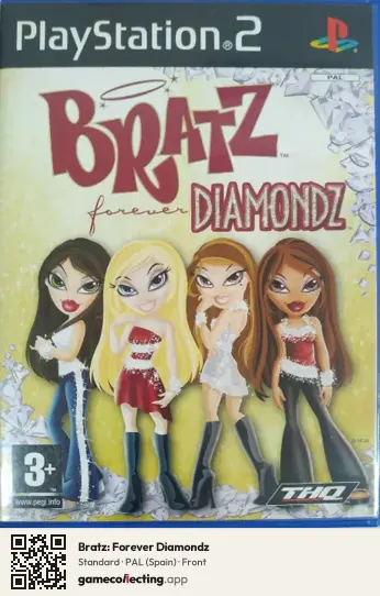 Bratz: Forever Diamondz PlayStation 2, Spain box front