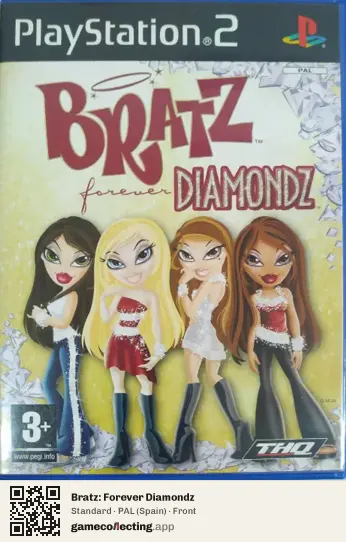 Bratz: Forever Diamondz PlayStation 2, Spain box front