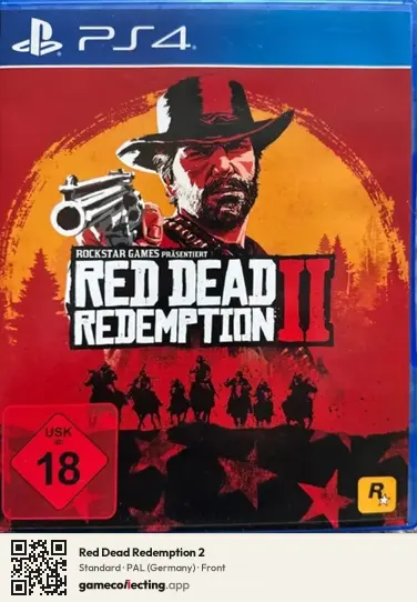 Red Dead Redemption 2 PlayStation 4, Germany box front