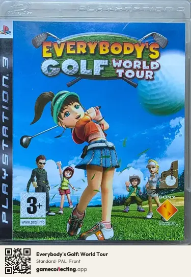 Everybody's Golf: World Tour PlayStation 3, PAL box front