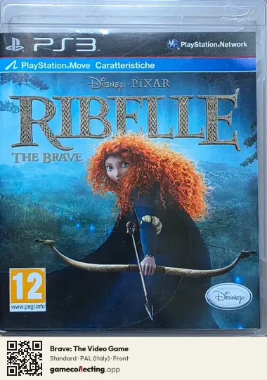 Brave: The Video Game PlayStation 3, Italy box front