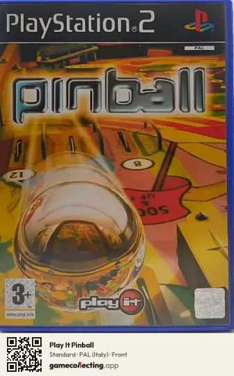 Play It Pinball PlayStation 2, Italy box front