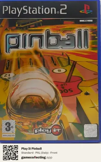 Play It Pinball PlayStation 2, Italy box front