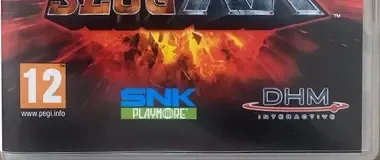 Metal Slug XX, the PEGI square on its front