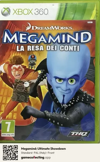 Megamind: Ultimate Showdown Xbox 360, Italy box front