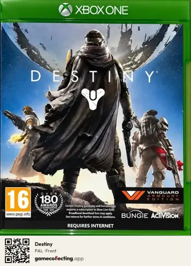 Destiny Xbox One, PAL box front