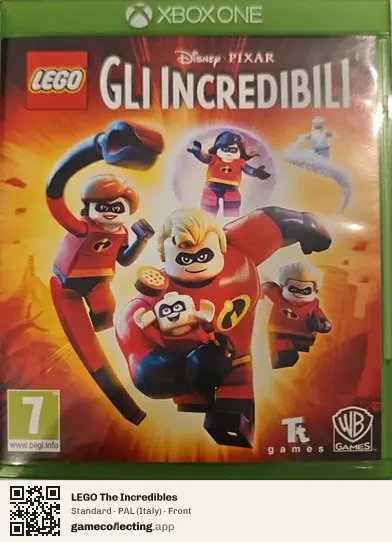 LEGO The Incredibles Xbox One, Italy box front