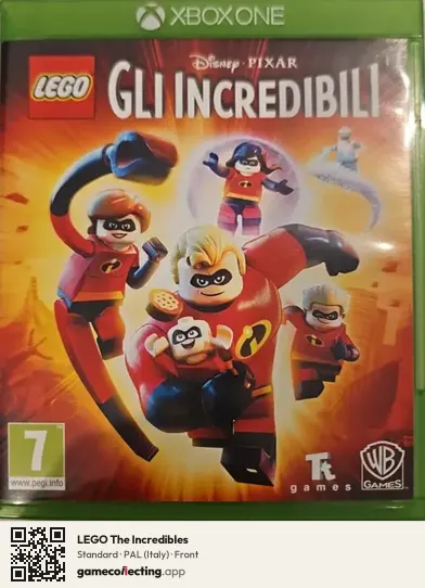 LEGO The Incredibles Xbox One, Italy box front